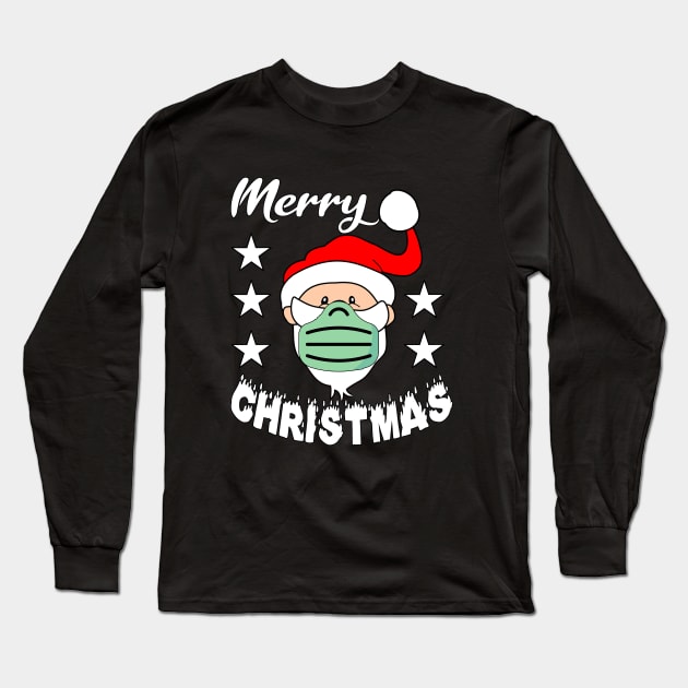 Merry Christmas Family Santa Funny Gift Pajama Christmas Long Sleeve T-Shirt by Emma-shopping